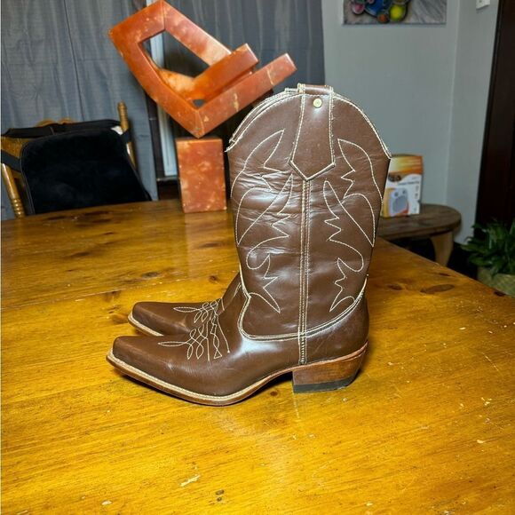 Cowboy Boots Sz 10 - Picture 1 of 7